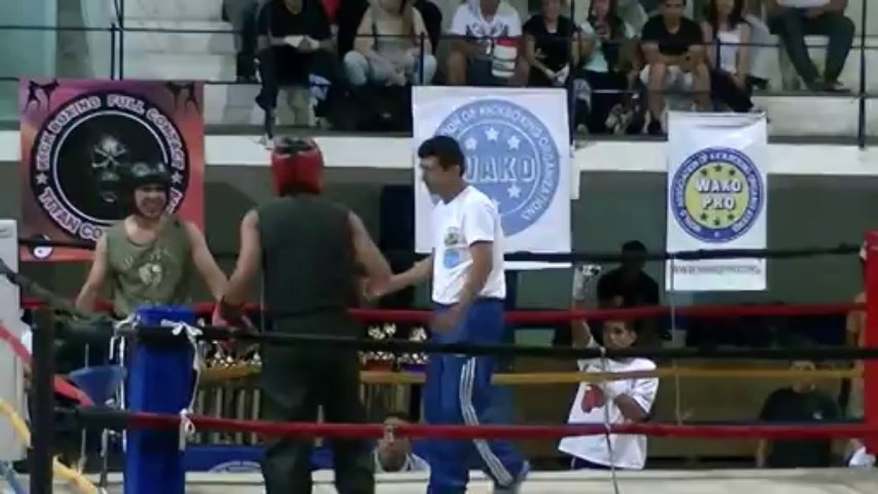 5ta.Pelea-2do.Round-3er Reg. Kick Boxing