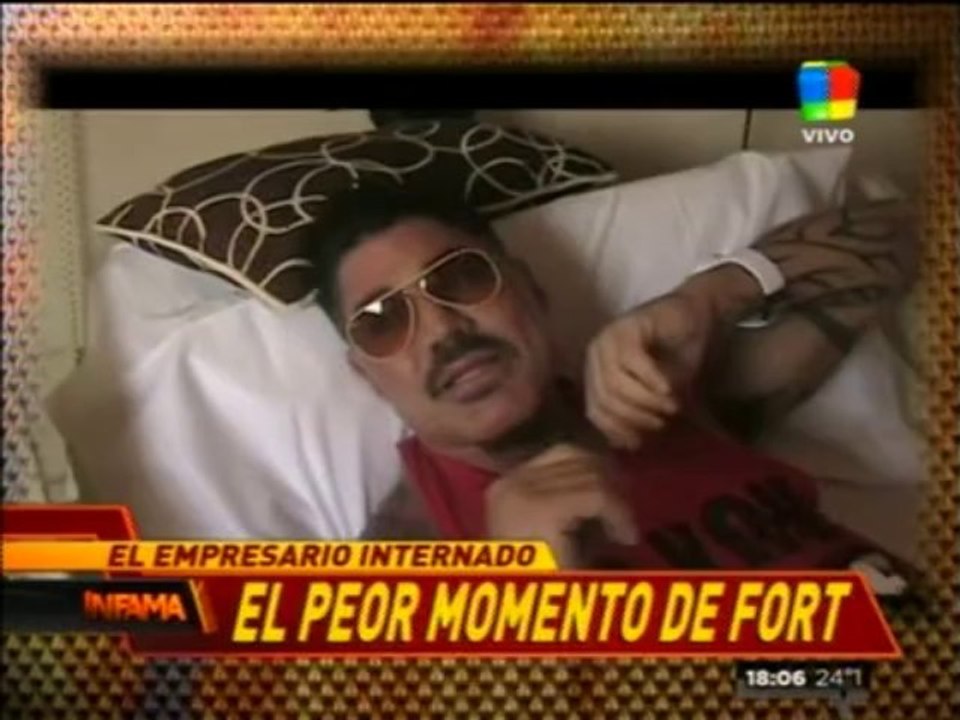 Pronto.com.ar Ricardo Fort desde la Clínica ataca a Flor de la V 1