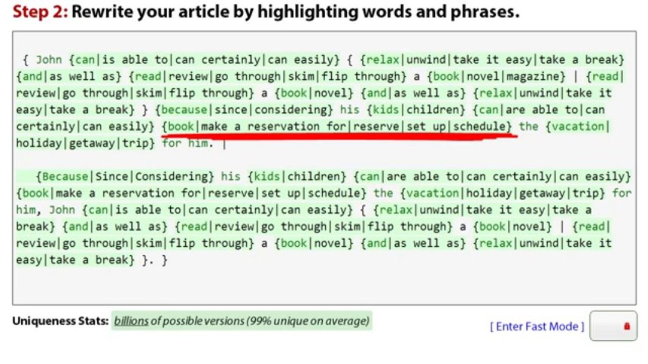 Article Rewriter Spin Rewriter 4.0 - Article Rewriter Spin Rewriter 4.0 Scam Review