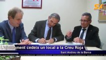 211113 L'Ajuntament de Sant Andreu de la Barca cedeix un local a la Creu Roja