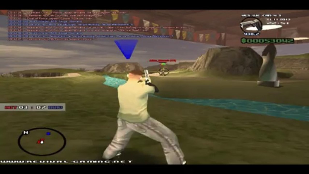 Gta sa - paintball sapd uncut