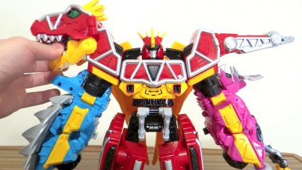 100  キョウリュウジンマッチョ 合体レビュー 獣電戦隊キョウリュウジャー