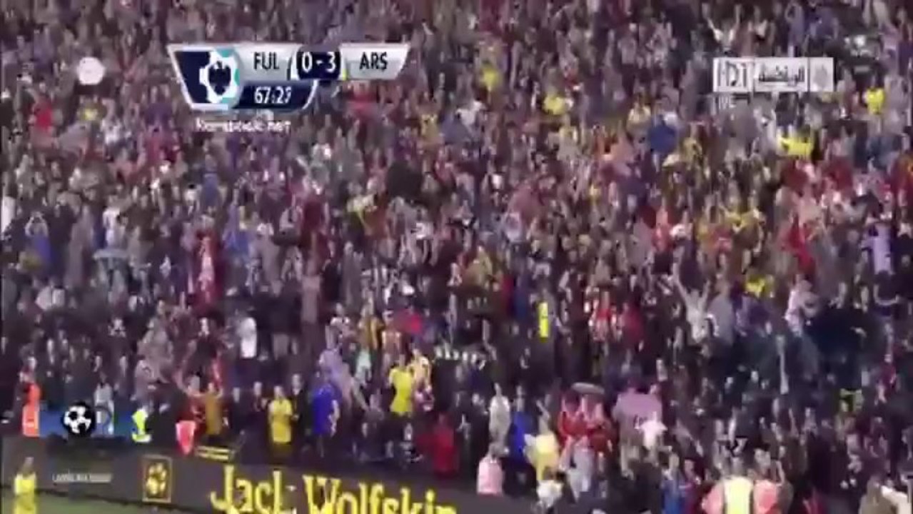 أهداف ارسنال 3-1 فولهام تعليق (فهد العتيبي) الدوري الانجليزي الممتاز (24-8-2013)