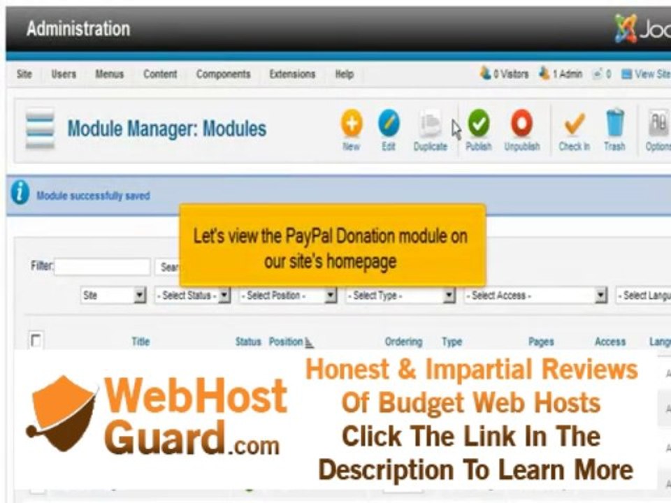 How to accept PayPal donations in Joomla | FastDot Cloud Hosting