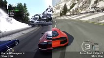Forza Motorsport 5 - Bernese Alps (Xbox 360 vs. Xbox One)