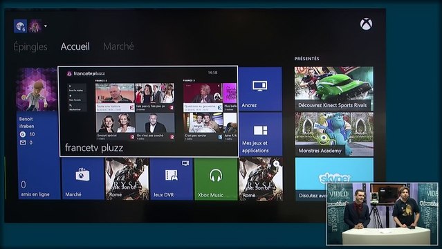 Console Microsoft Xbox One - Présentation des fonctions Kinect (Xbox One)