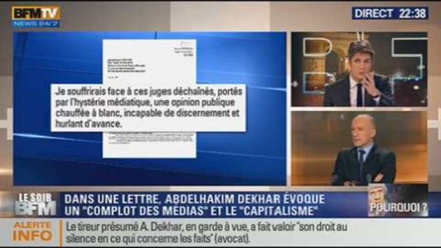 Le Soir BFM: la lettre d'Abdelhakim Dekhar - 21/11 2/4