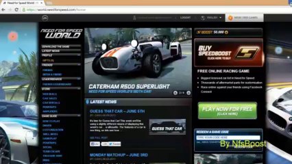 Need for Speed World - Boost Hack - Free Generator [ 2013] DOWNLOAD
