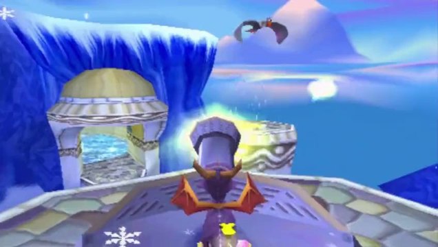 Spyro : Year of the Dragon - Jardins de Midi : Pic de glace