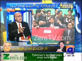 PTI Protest will slowly resulted as Namely Protest - Najam Sethi