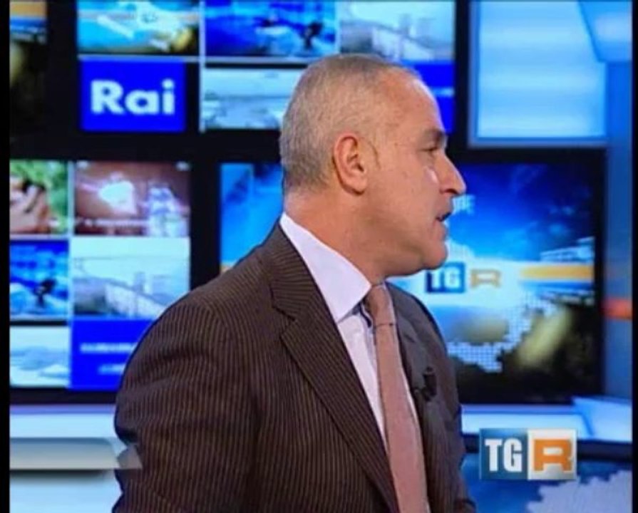 Nicola Giorgino al TG 3 Puglia per gli Internazionali di Tennis di Andria