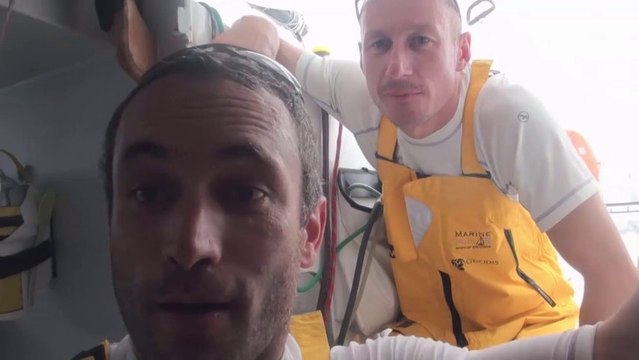 Jour 17 - SNCF GEODIS (Class40) - Transat Jacques Vabre 2013