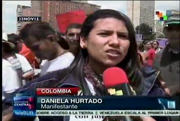 Mujeres piden una Colombia en paz con justicia social