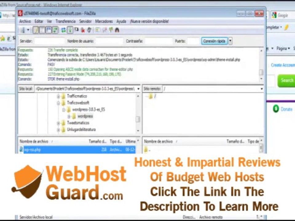 Cómo Subir Wordpress A Un Hosting Vía FTP