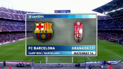 FC Barcelona - Granada 4:0 All Goals & Highlights (23.11.2013)