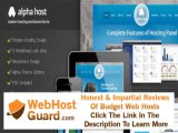Preview Alpha - Modern Hosting WordPress Theme Technology Technology - WordPress Template Download