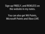 FREE Xbox Live Microsoft Points Wii Points Generator mpeg4