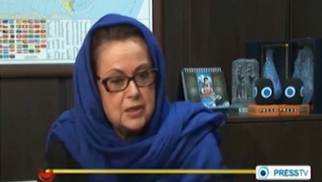 Christine Boutin voilée à la télévision iranienne