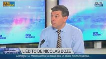 Nicolas Doze: Le Salaire minimum en Allemagne est un outil économique - 22/11