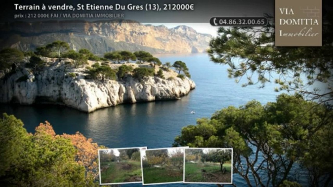 Terrain à vendre, St Etienne Du Gres (13), 212000€