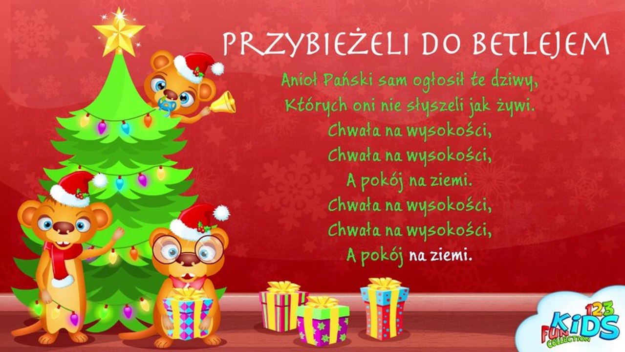 Polskie Kolędy - Przybieżeli do Betlejem - Kolęda + tekst (karaoke)