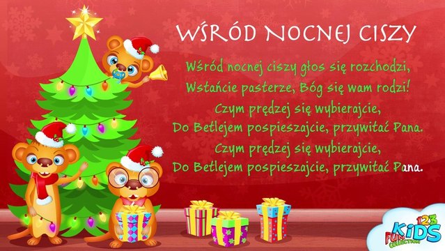 Polskie Kolędy - Wśród nocnej ciszy + tekst (karaoke)