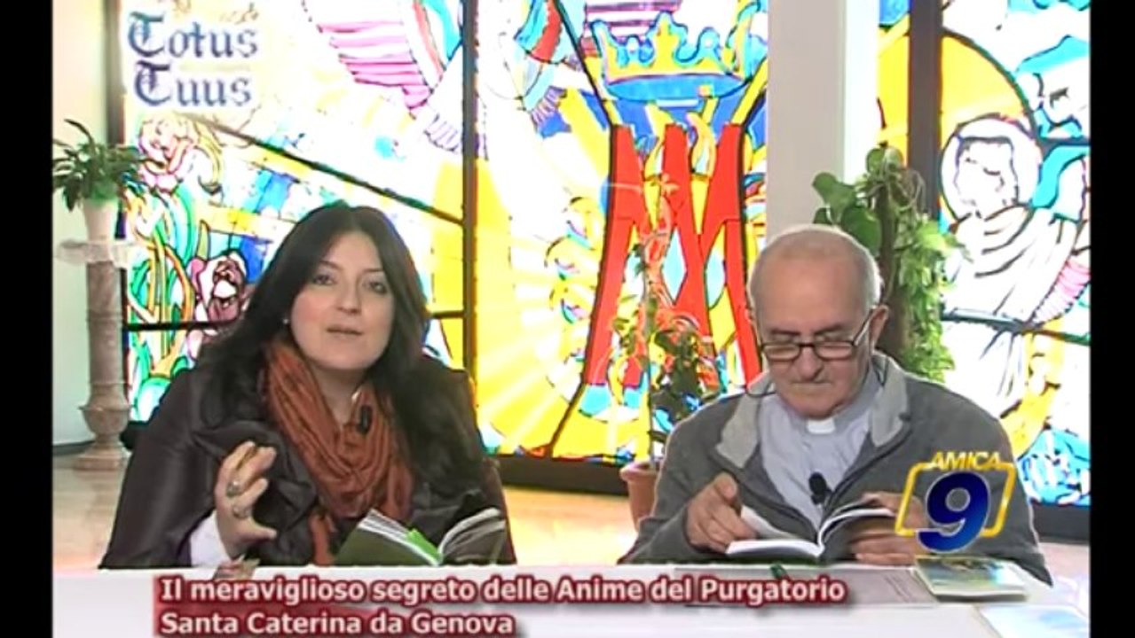 Il meraviglioso segreto delle Anime del Purgatorio, Santa Caterina da Genova
