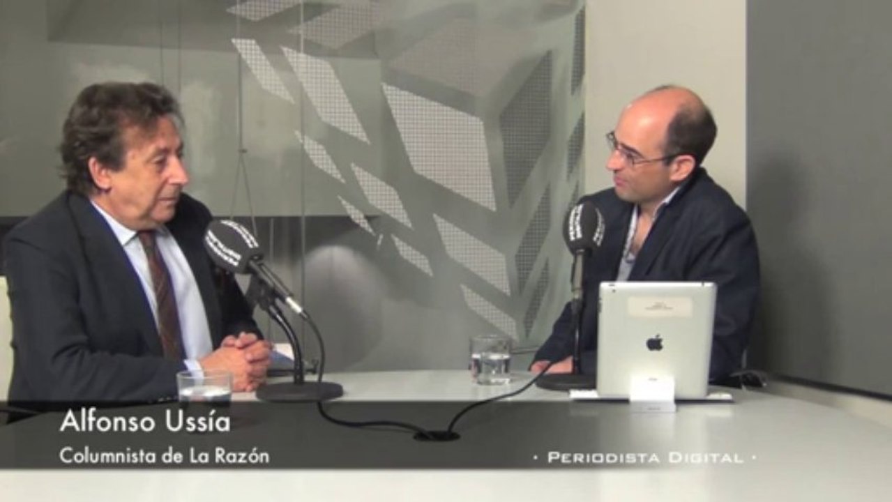 Alfonso Ussía, columnista de La Razón. 21-11-2013