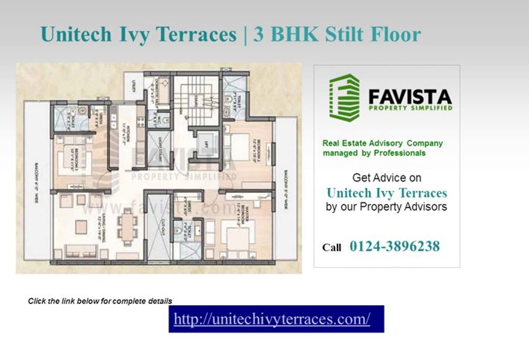 Unitech Ivy Terraces- Residential Project By Unitech Group