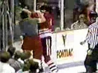 Hockey fight Bob Probert vs Stu Grimson