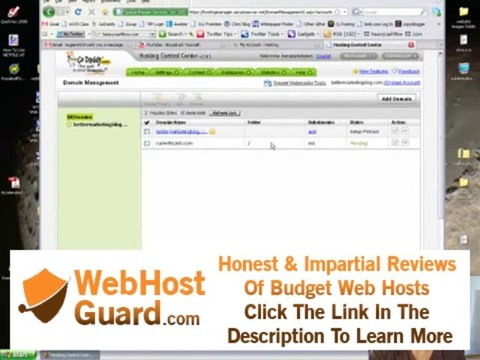 adding domains to your godaddy hosting plan