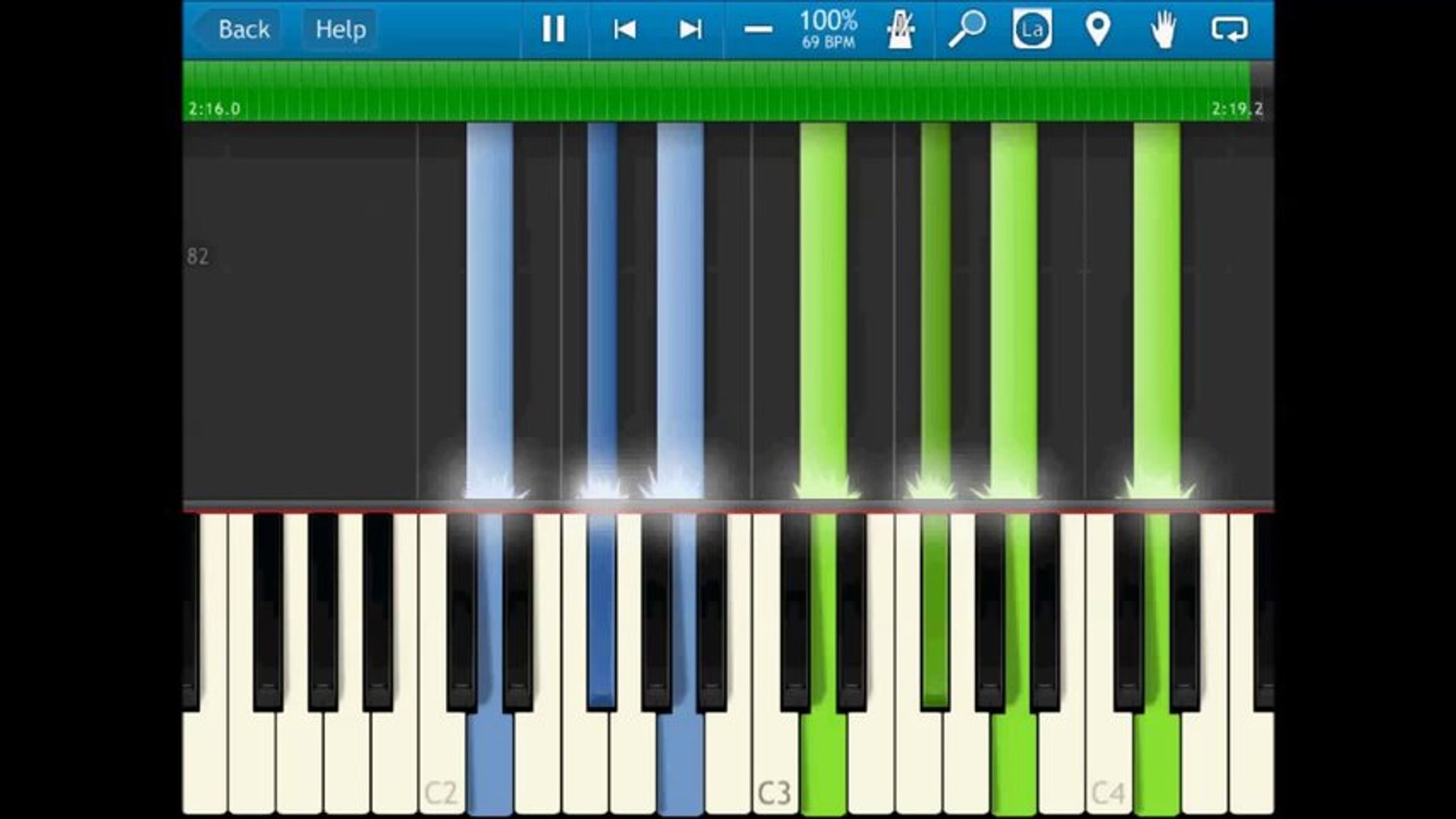 Lunapop - Vorrei - Versione facilissima per piano - Synthesia (incl.  download MIDI and SHEET) - Video Dailymotion