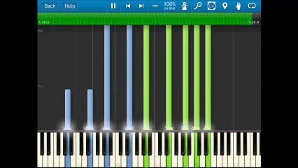 Per Elisa - Versione classica per piano - Synthesia (incl. download MIDI and TAB)