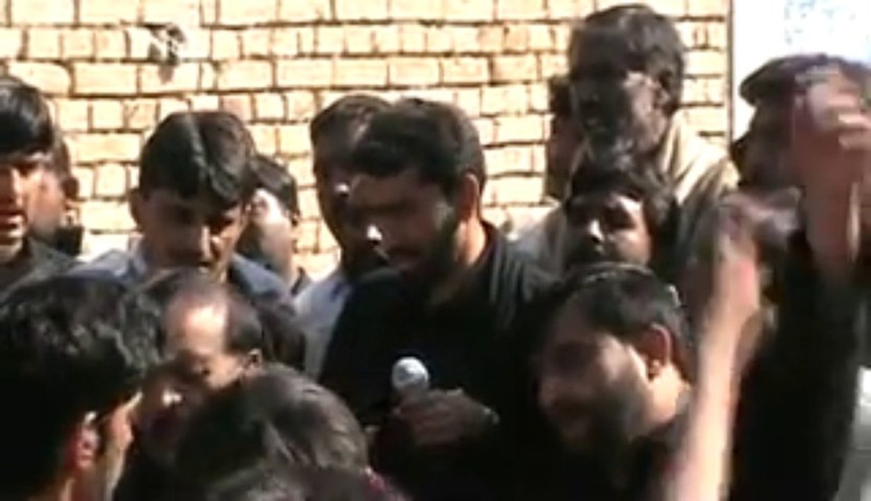 SYED ABBAS HAIDER KOTEHRA 9 MUHARAM 2014 AT KOTEHRA