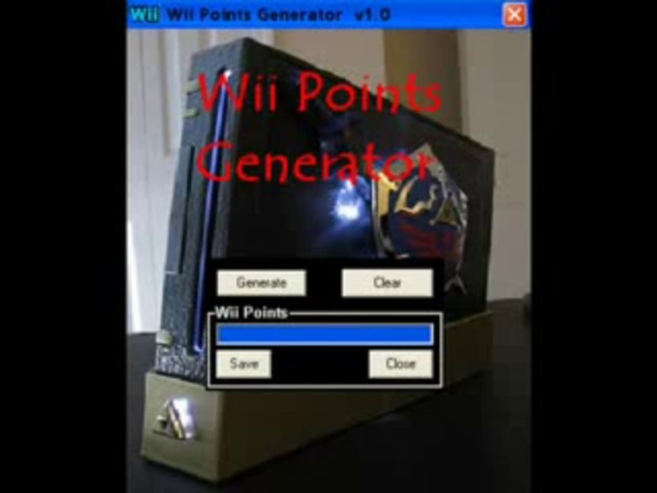 Wii Points Generator (Original Video) UPDATED 2013
