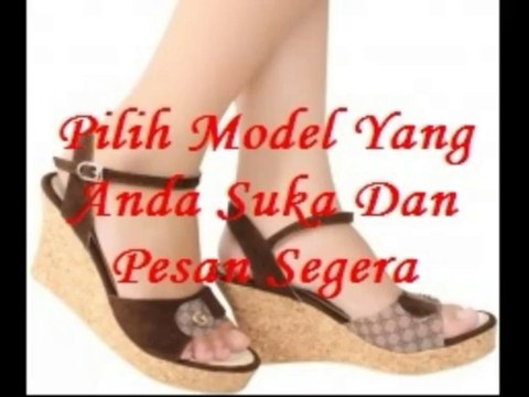 Sepatu Wedges, Sepatu High Heels