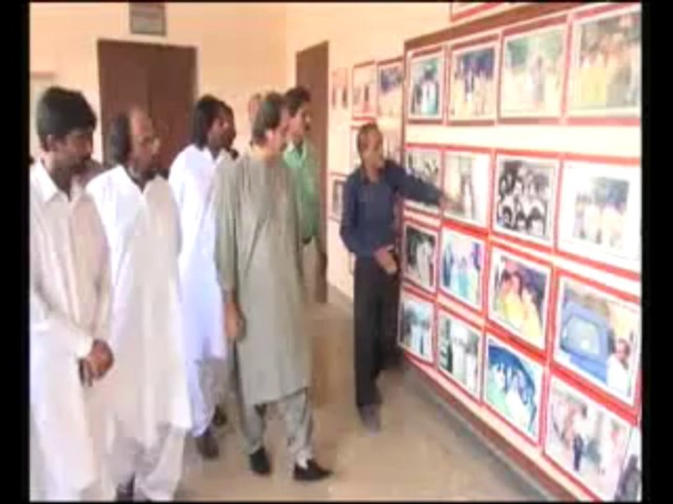 mir nadir magsi with agha feroz att national museum karachi