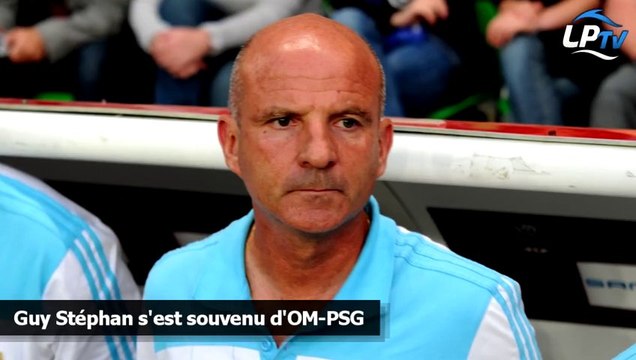 Guy Stéphan s'est souvenu d'OM-PSG
