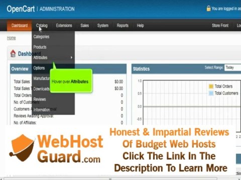 How to setup product attributes in OpenCart | FastDot Cloud Hosting