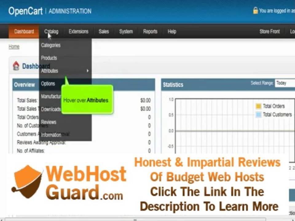 How to setup product attributes in OpenCart | FastDot Cloud Hosting