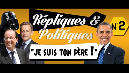 Obama en Dark Vador, Hollande en Jacquouille la Fripouille, Sarkozy dans le Roi Lion : les répliques cultes par les politiques