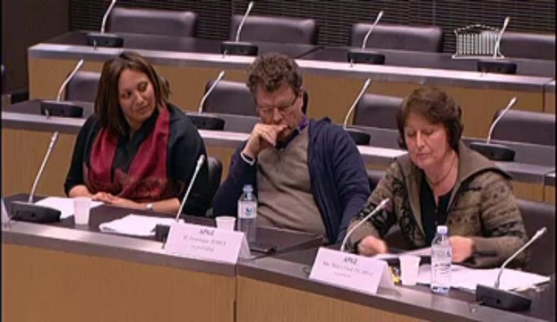 Audition de l'Association des Parents et futurs parents Gays et Lesbiens - Jeudi 6 Décembre 2012