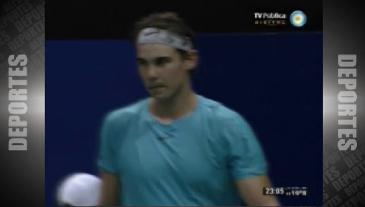 Rafael Nadal vs. David Nalbandian / Exhibition in Cordoba: The best point of the match