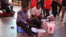 STREET DRUMMERS_LAS VEGAS_FREMONT STREET PERFORMERS