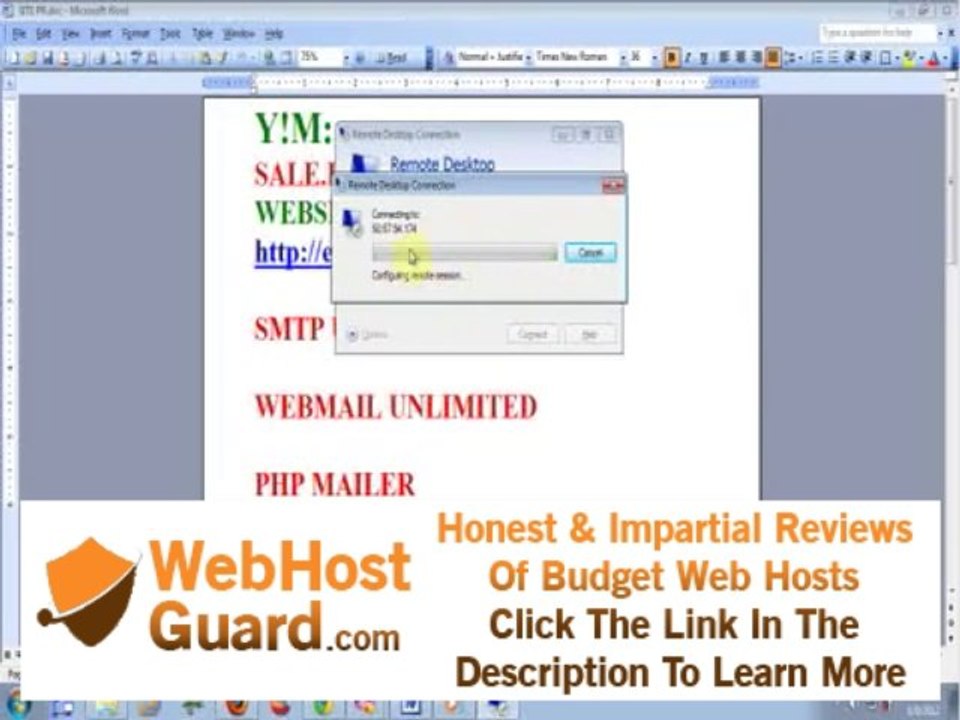 provide smtp,rdp,ssh tunnelier,webmail,vps windows,hosting,email leads.avi