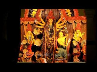 Egypt Themed Durga puja pandal: Kolkata
