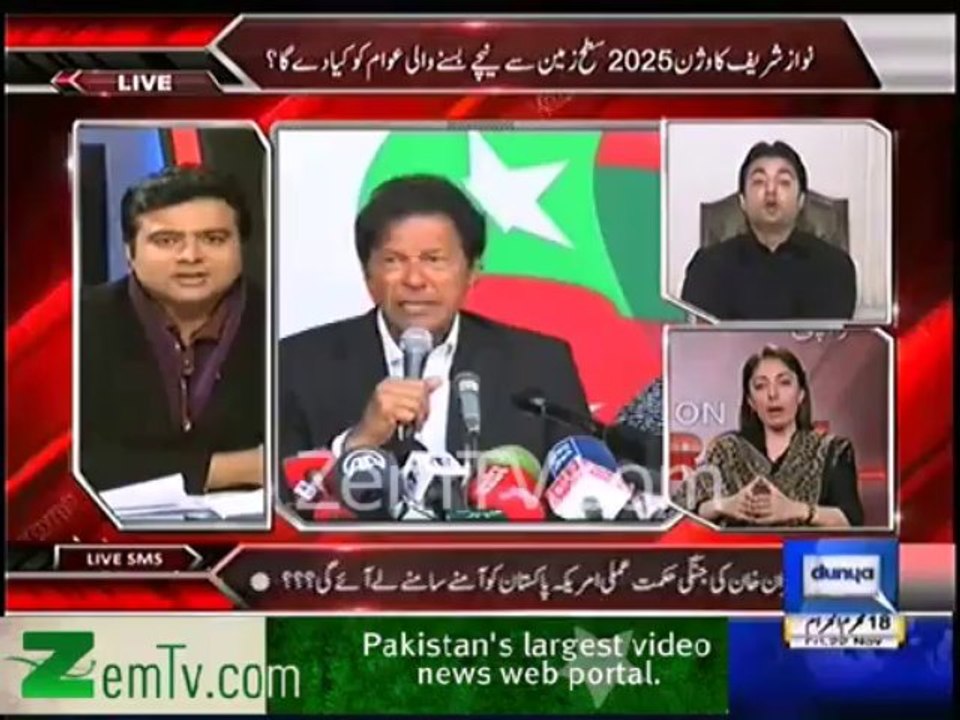 Sharmeela Farooqi Shouted at PTI Murad Saeed in a Show