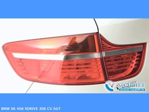 VODIFF : BMW OCCASION ALSACE : BMW X6 40d XDRIVE 306 CV AUT