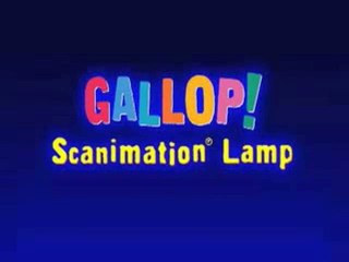 GALLOP SCANIMATION LAMPE