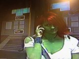 Hulk attack: Woman punches girl in the face